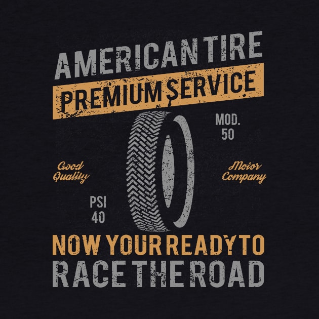 American Tire Distressed by zap_designz